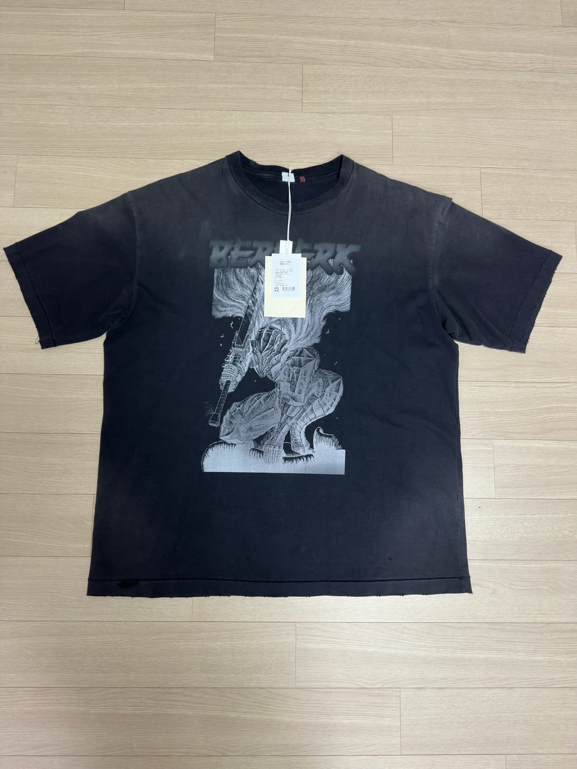 (3) 폴리테루 베르세르크 1/2 슬리브 003 버서커 블랙 상품이미지1