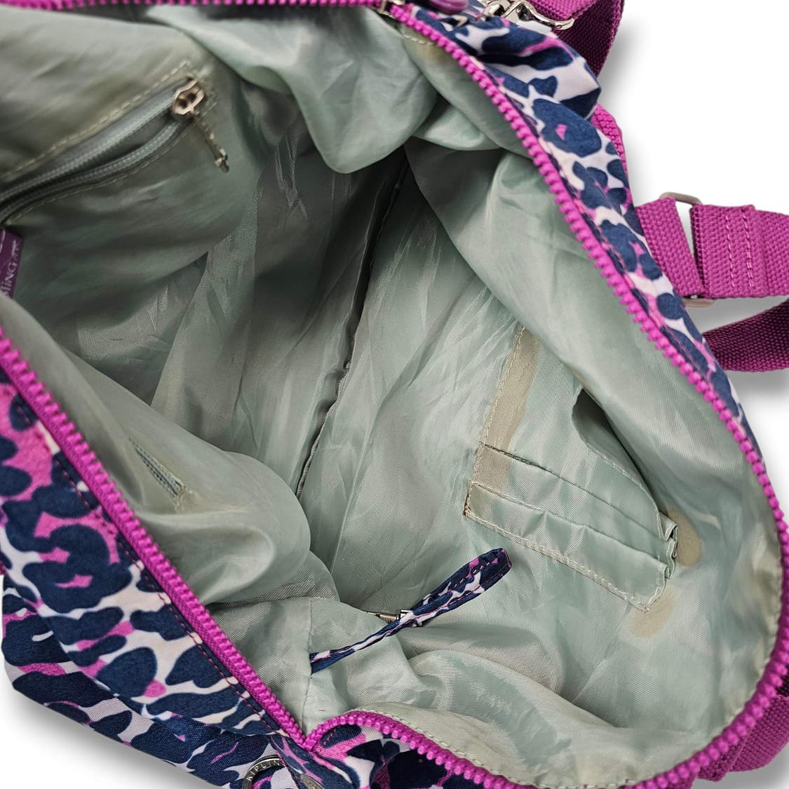 Kipling 키플링 레오파드 퍼플 크로스백 상품이미지8