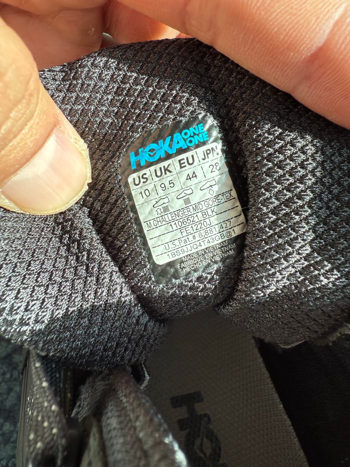 호카 챌린저 미드 고어택스 블랙 280 상품이미지7