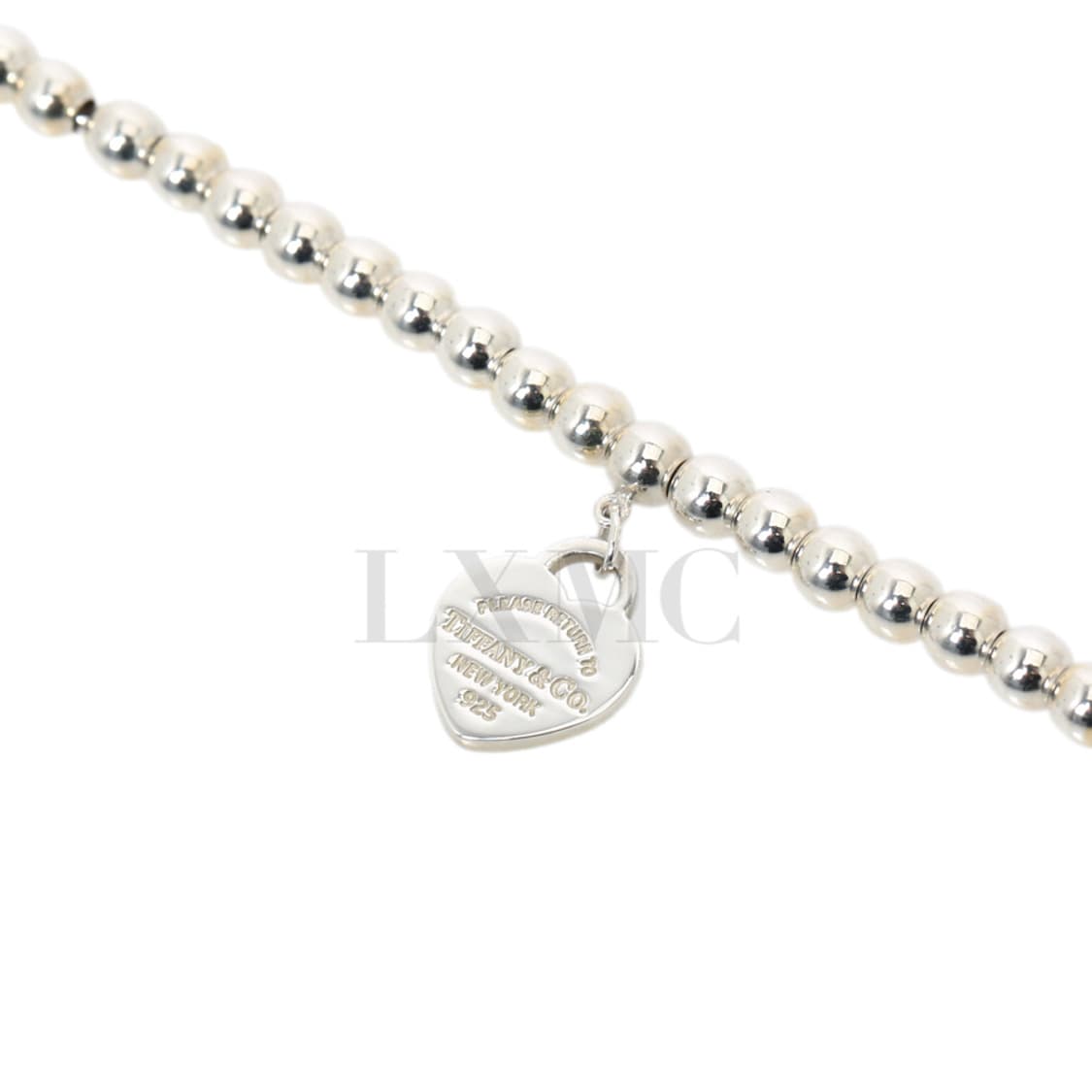 리턴 투 티파니 비드 브레이슬릿 티파니블루 하트 4MM 실버팔찌 상품이미지8