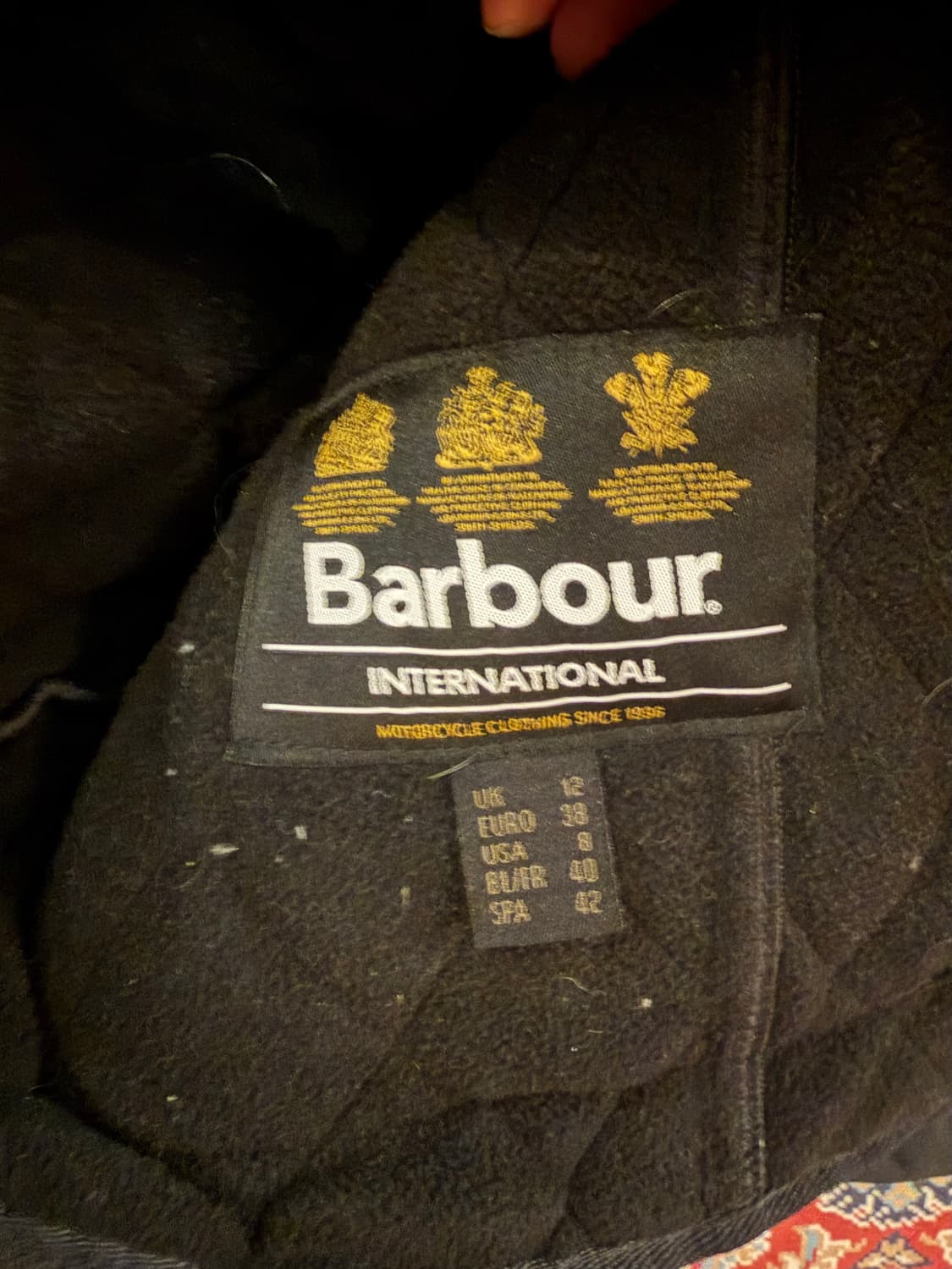 바버 인터네셔널 투어러 폴라 퀼팅 자켓 상품이미지4