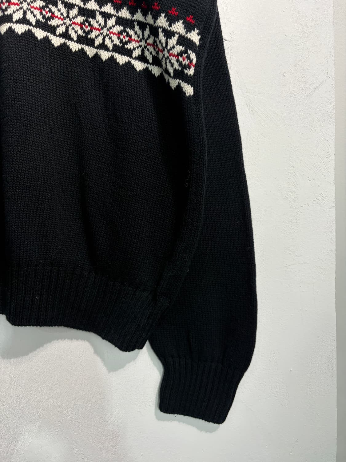 코튼 100% 니트 노르딕 니트 L 상품이미지7