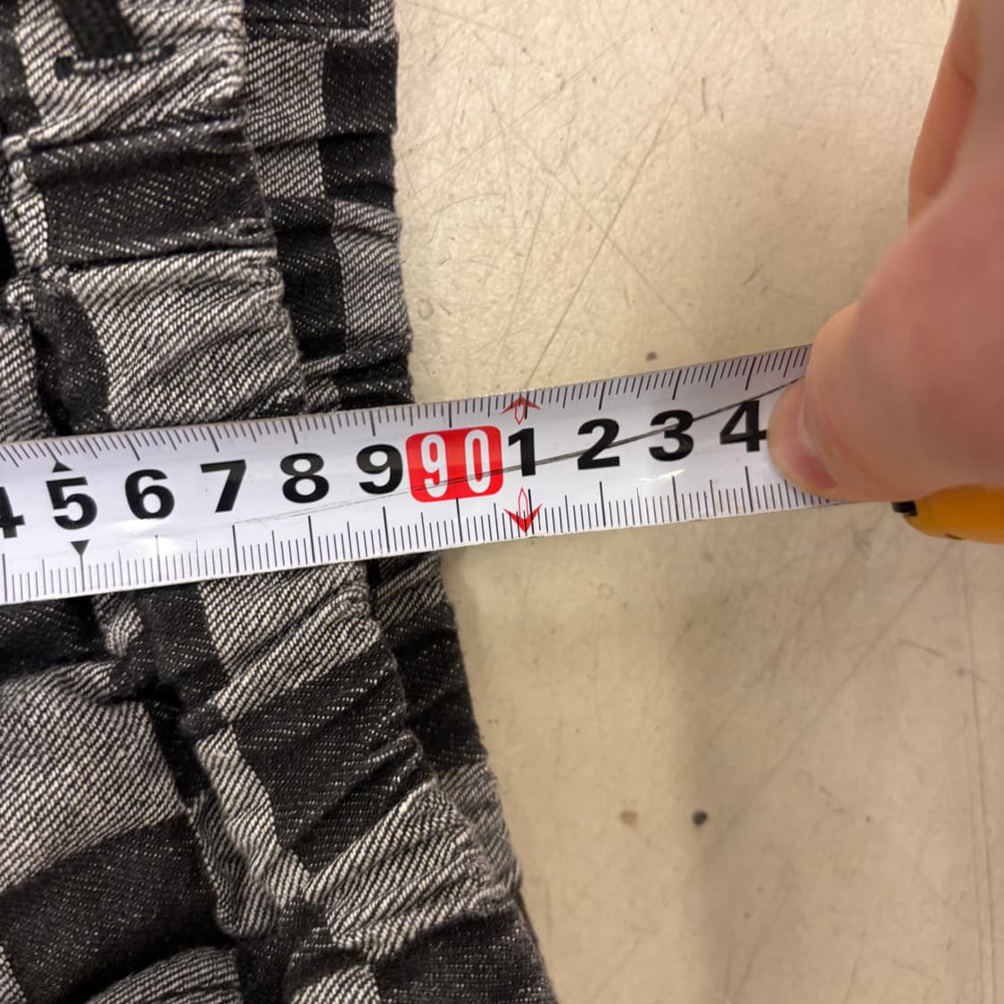 브라운브레스 체커보드 코튼 팬츠 상품이미지5