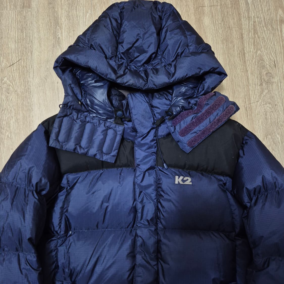 K2 케이투 남성 윈드스토퍼 700 구스다운 후드 패딩 점퍼 M(95) 상품이미지2