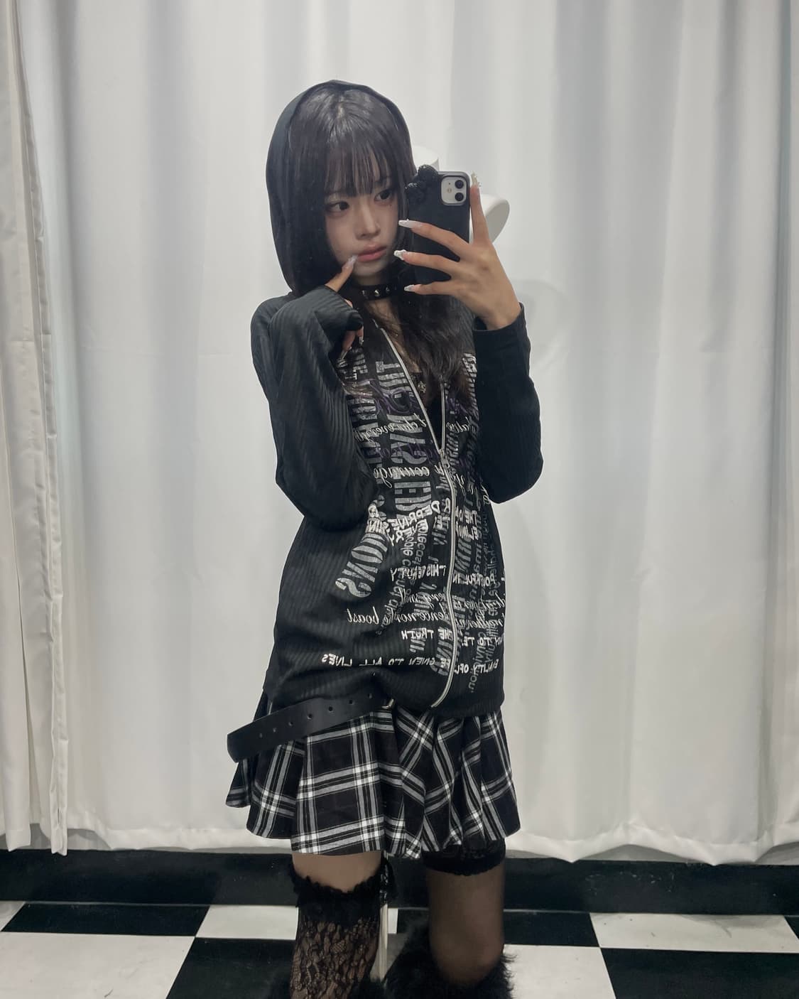 🎸블랙 펑크 후디🎸 상품이미지3