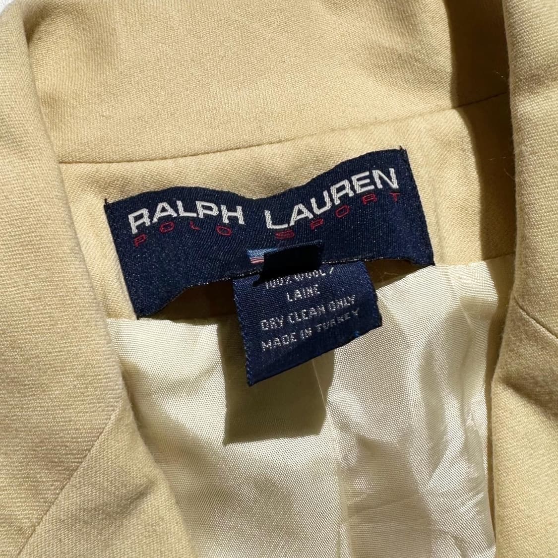 폴로 스포츠 파이핑 싱글 블레이저 상품이미지7