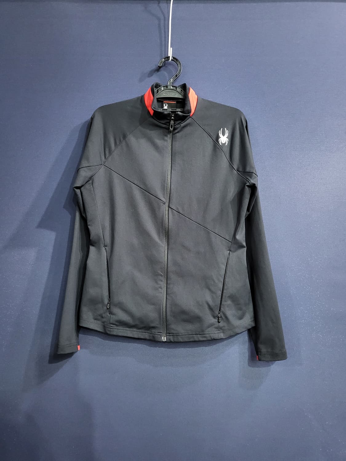 스파이더 슬림핏 집업자켓 상품이미지1