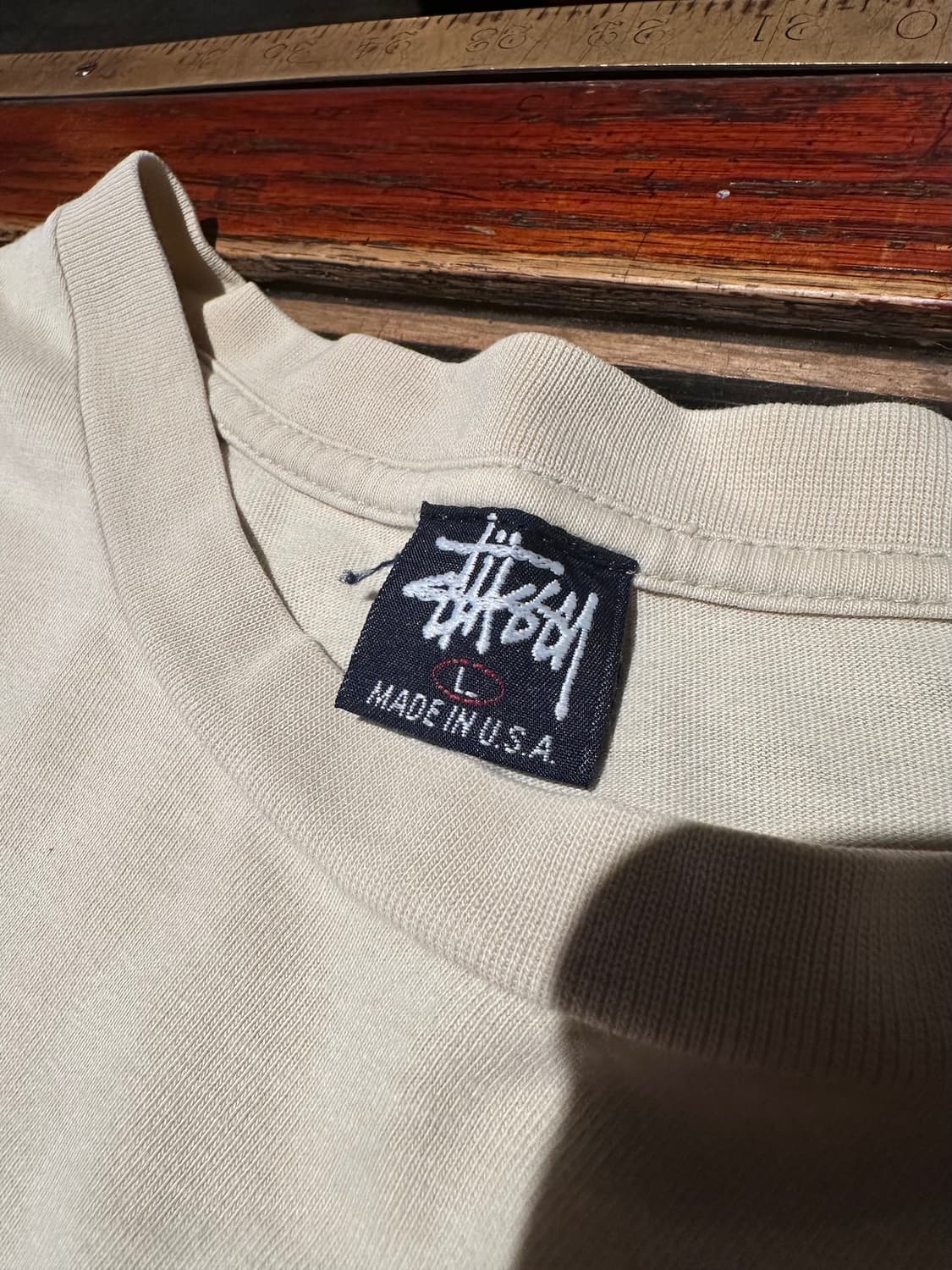 90s USA 빈티지 스투시 재즈맨 반팔 티셔츠 상품이미지7