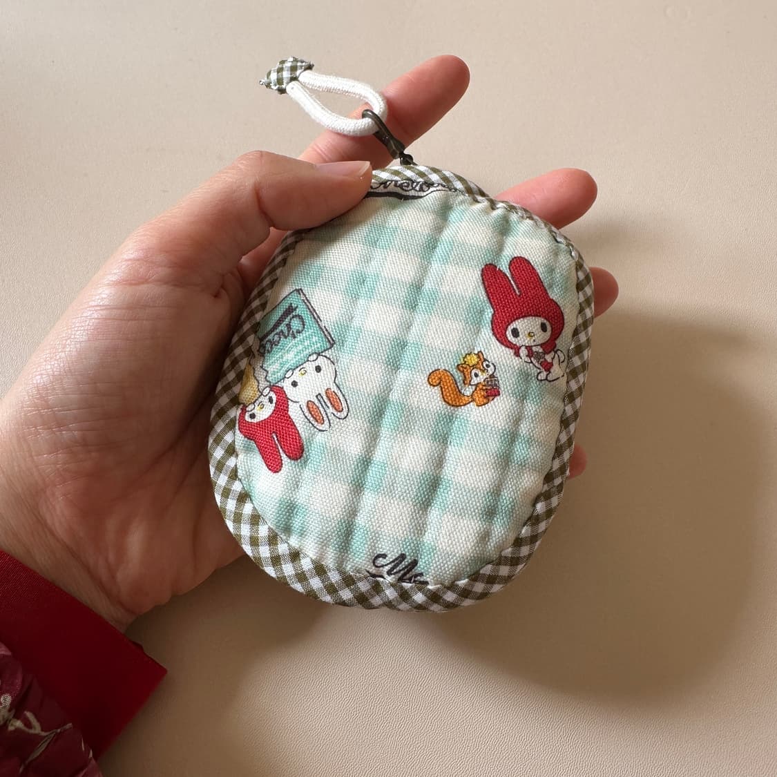 마이멜로디 카드 파우치 / 퀼트파우치 / 핸드메이드  상품이미지6