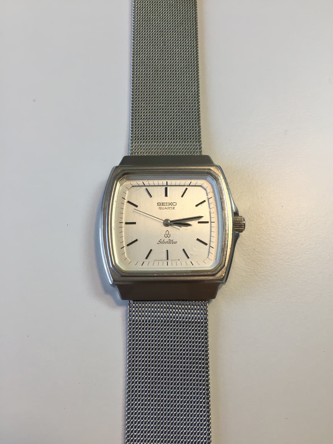 80s seiko silver wave square ver.2 상품이미지7