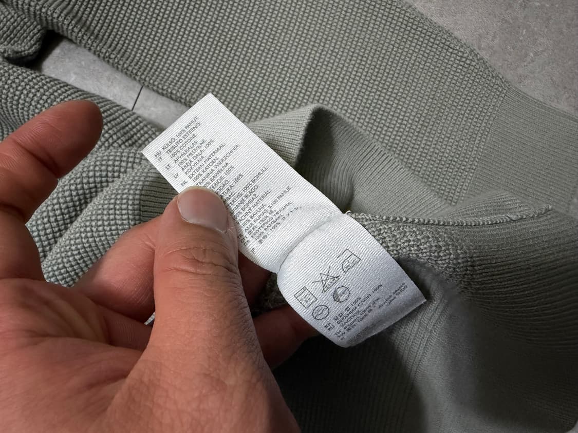 COS 빈티지 와플코튼  풀오버 니트 100size  상품이미지6