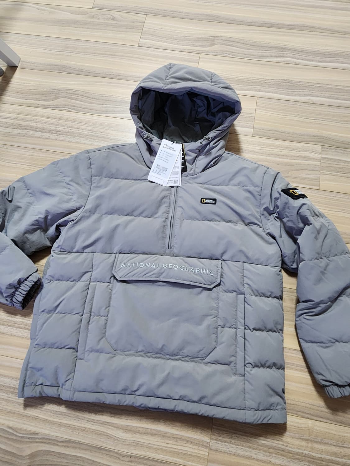 내셔널지오그래픽아노락다운점퍼오리털패딩L 상품이미지1