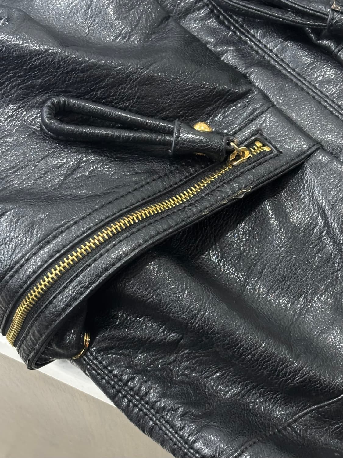 런던포그 가죽 숄더백 상품이미지4