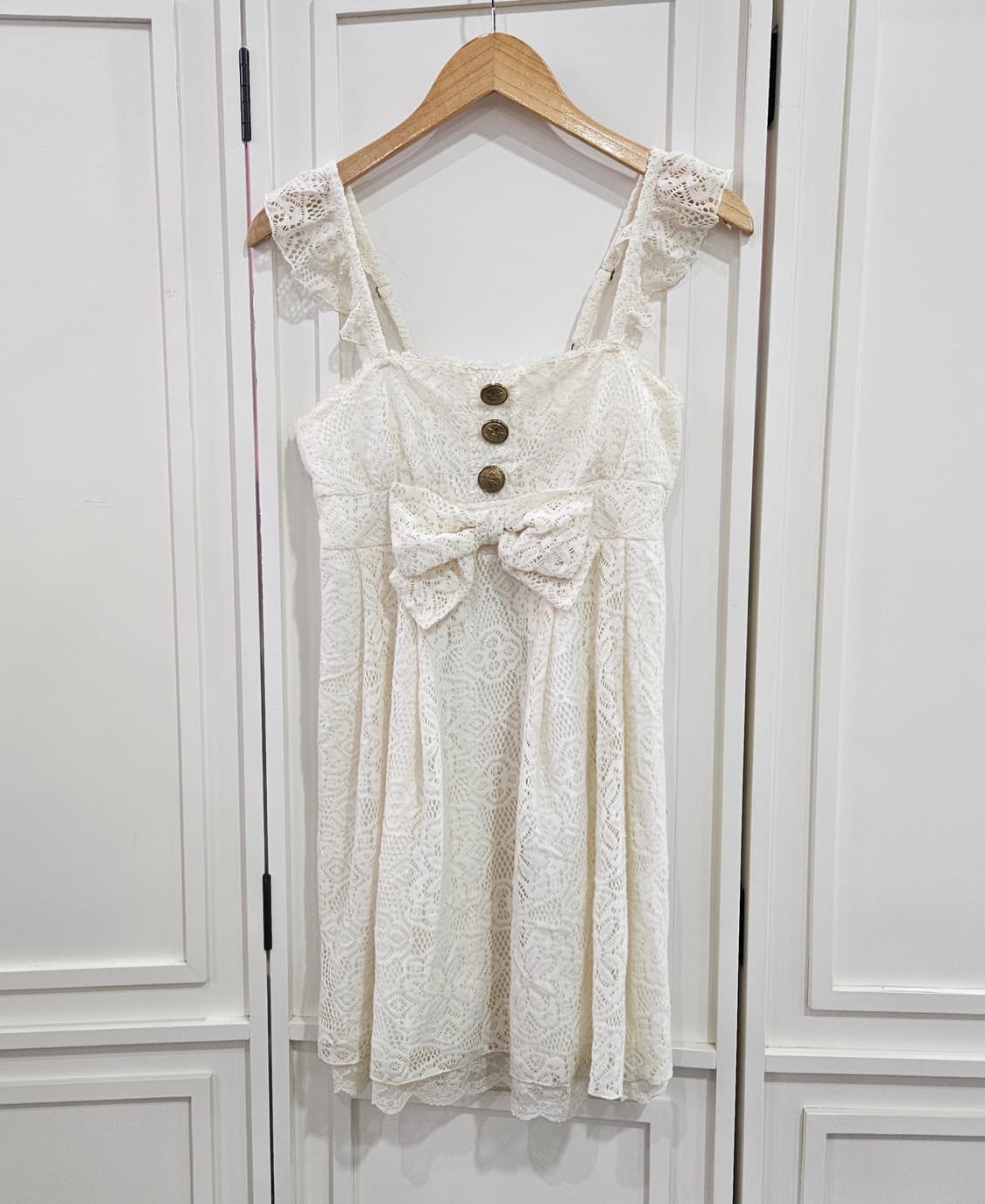 리즈리사(LIZ LISA) 로즈버튼 히메 레이스 원피스 상품이미지1