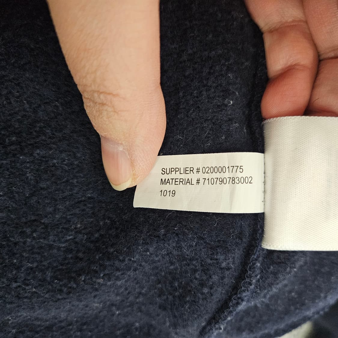 [M] 폴로 랄프로렌 스몰로고 기모 네이비 맨투맨 0102YH1 상품이미지7