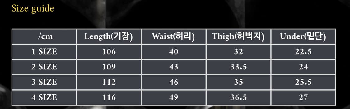 떠그클럽 데님 팬츠 SHOT GUN Pants-24FW 2사이즈 상품이미지10