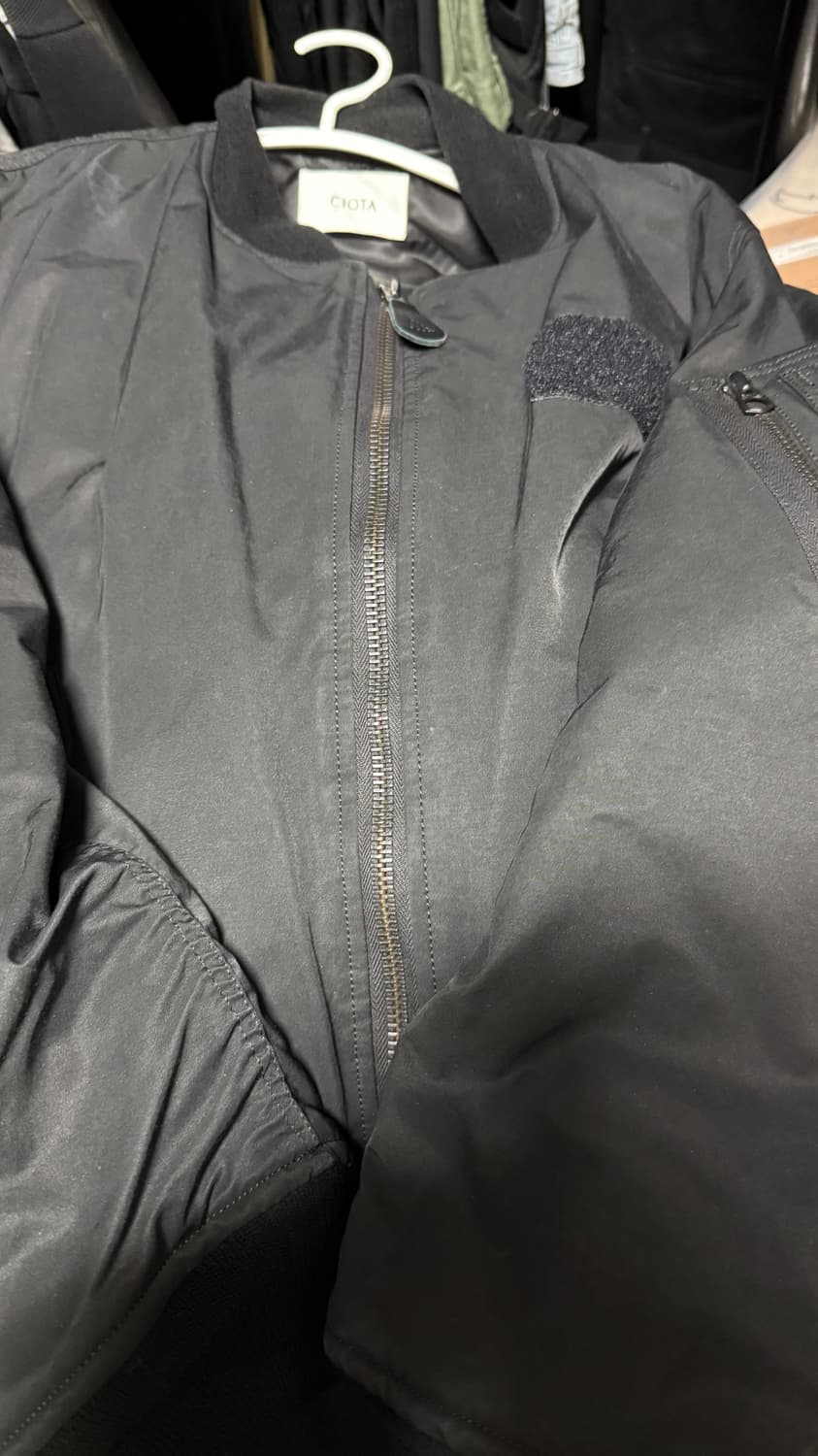 시오타 ma-1 블랙팝니다 상품이미지1