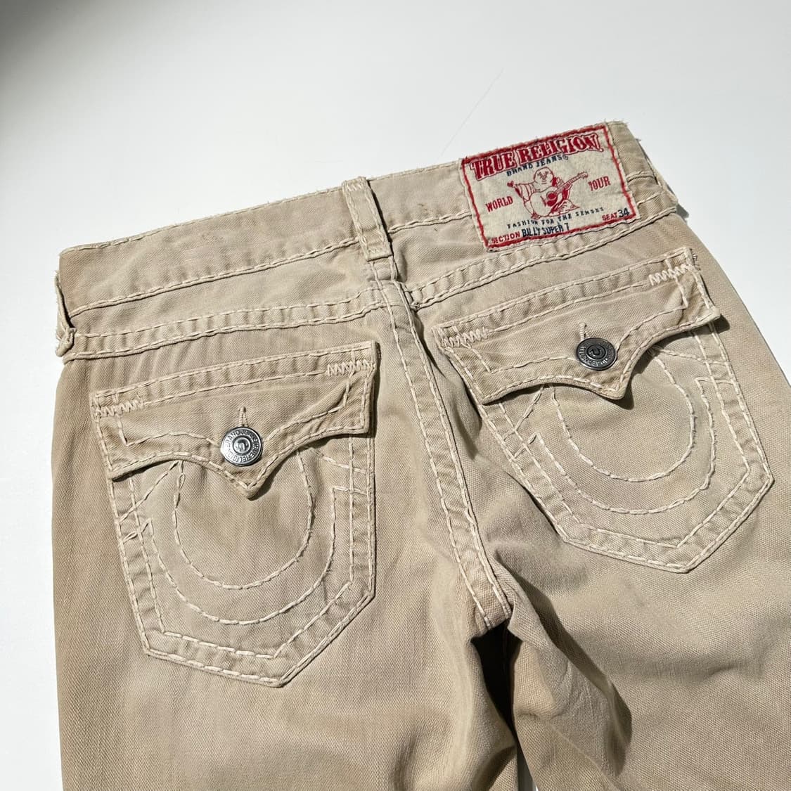 트루릴리전 빌리 슈퍼 티 데님 팬츠 상품이미지4