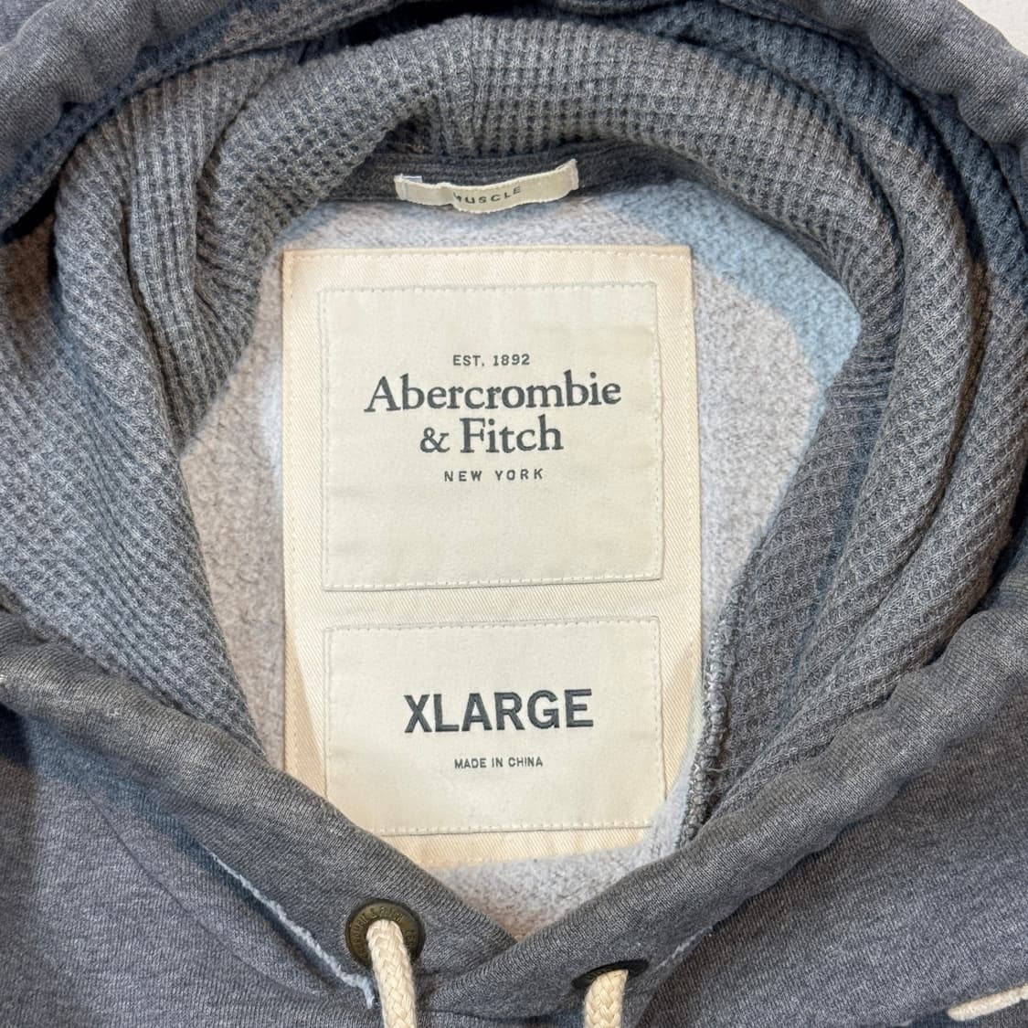 XL) 아베크롬비 패치 스펠로고 후드티 상품이미지6