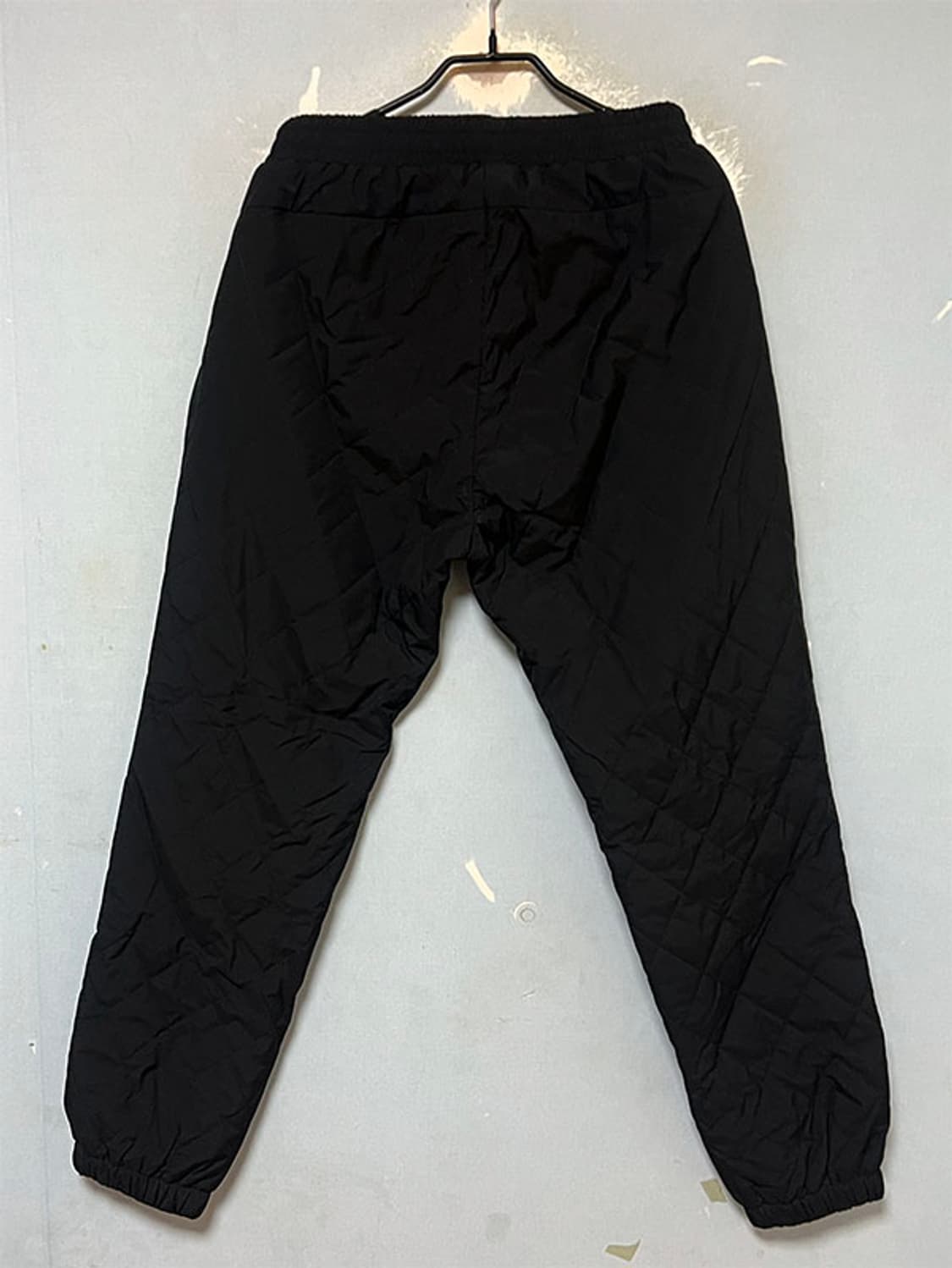 리복 남자 패딩바지 퀼팅 웰론 블랙 겨울 L 32 상품이미지2