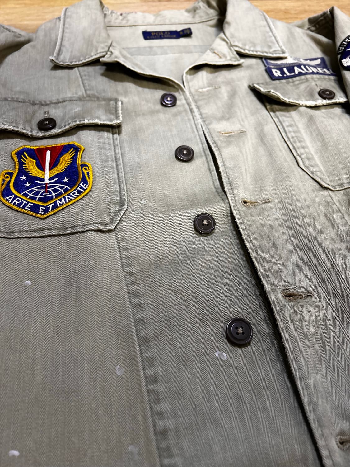 폴로 헤링본 트윌자켓 상품이미지5