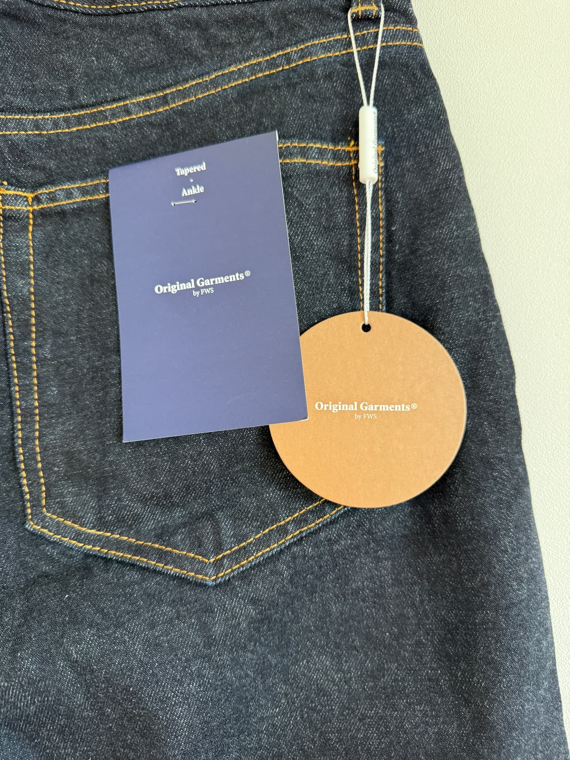 오리지날가먼츠 셀비지 데님(택 달린 제품) 상품이미지7