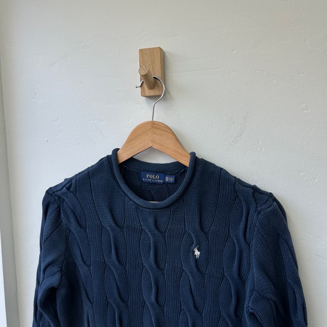 15820 - 폴로 랄프로렌 네이비 케이블 니트 상품이미지1