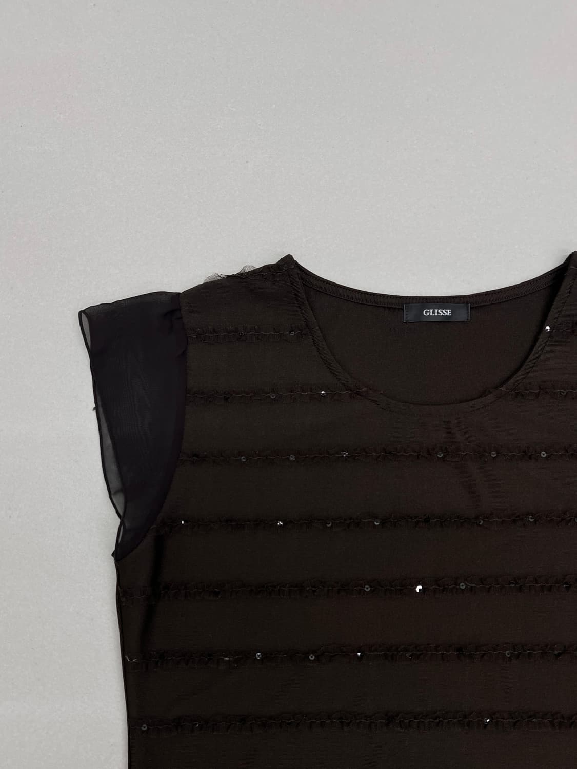 GLISSE 반팔 블라우스 상품이미지2