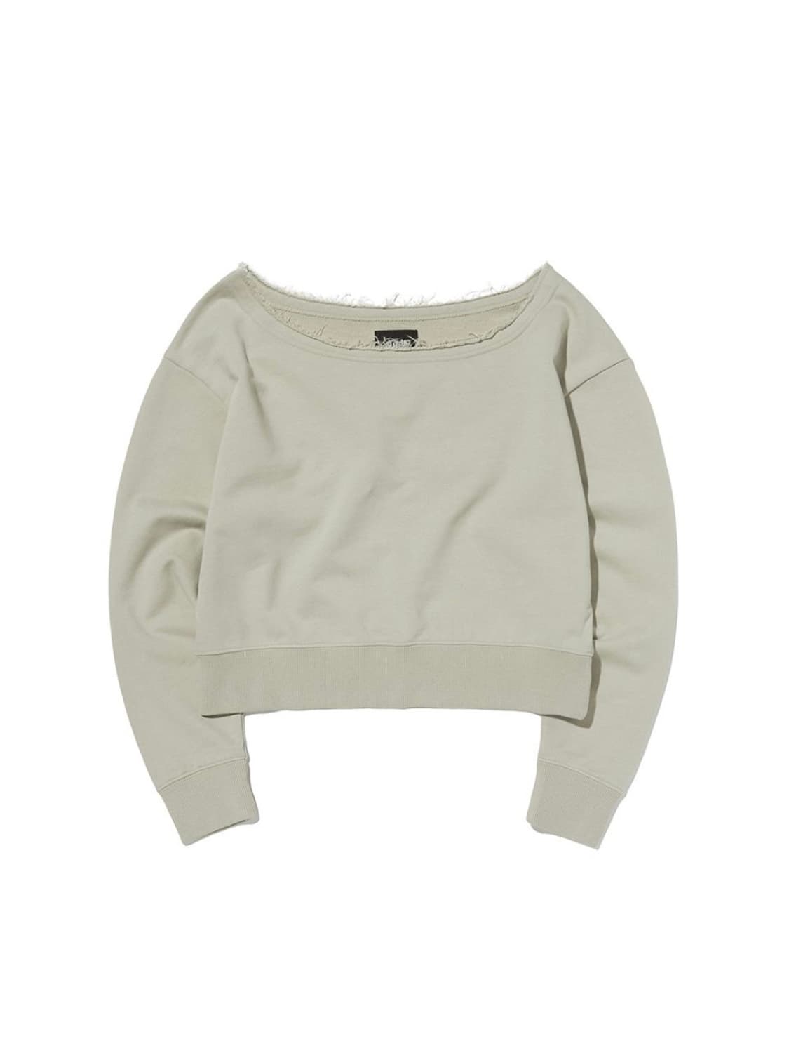 SUADE 써니 원숄더 크루넥 (크림) 상품이미지1