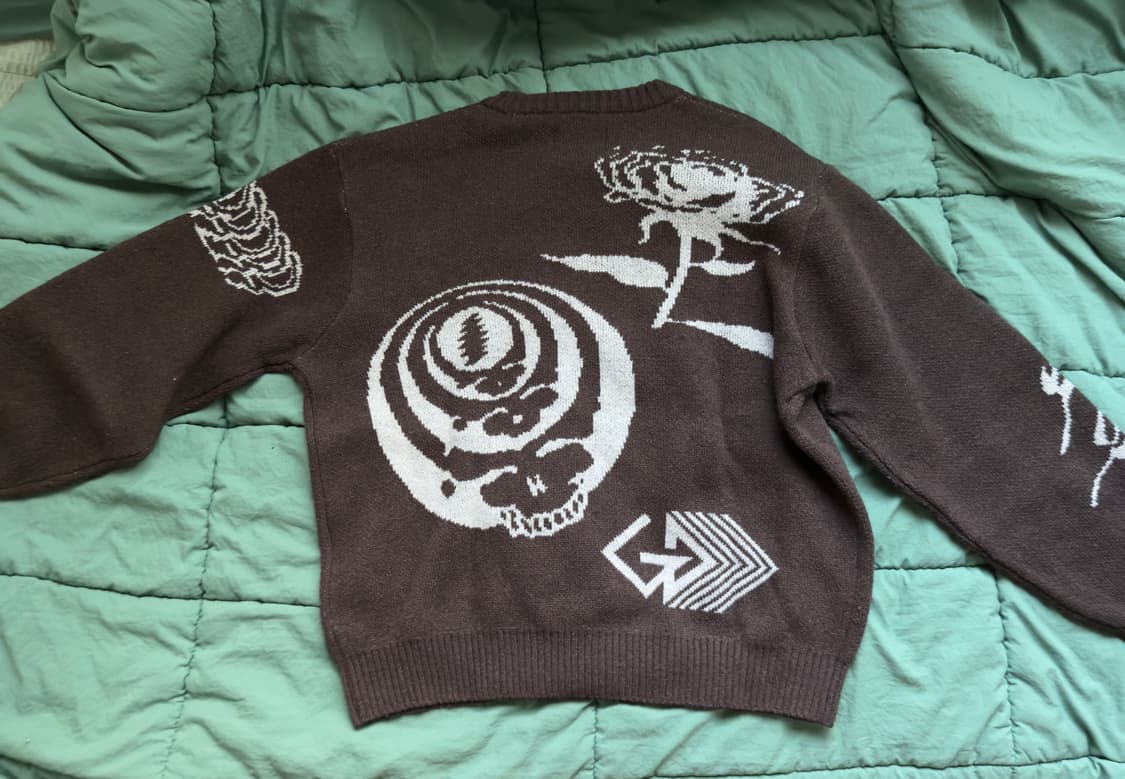 GD Iconography Knit Sweater Brown 상품이미지2