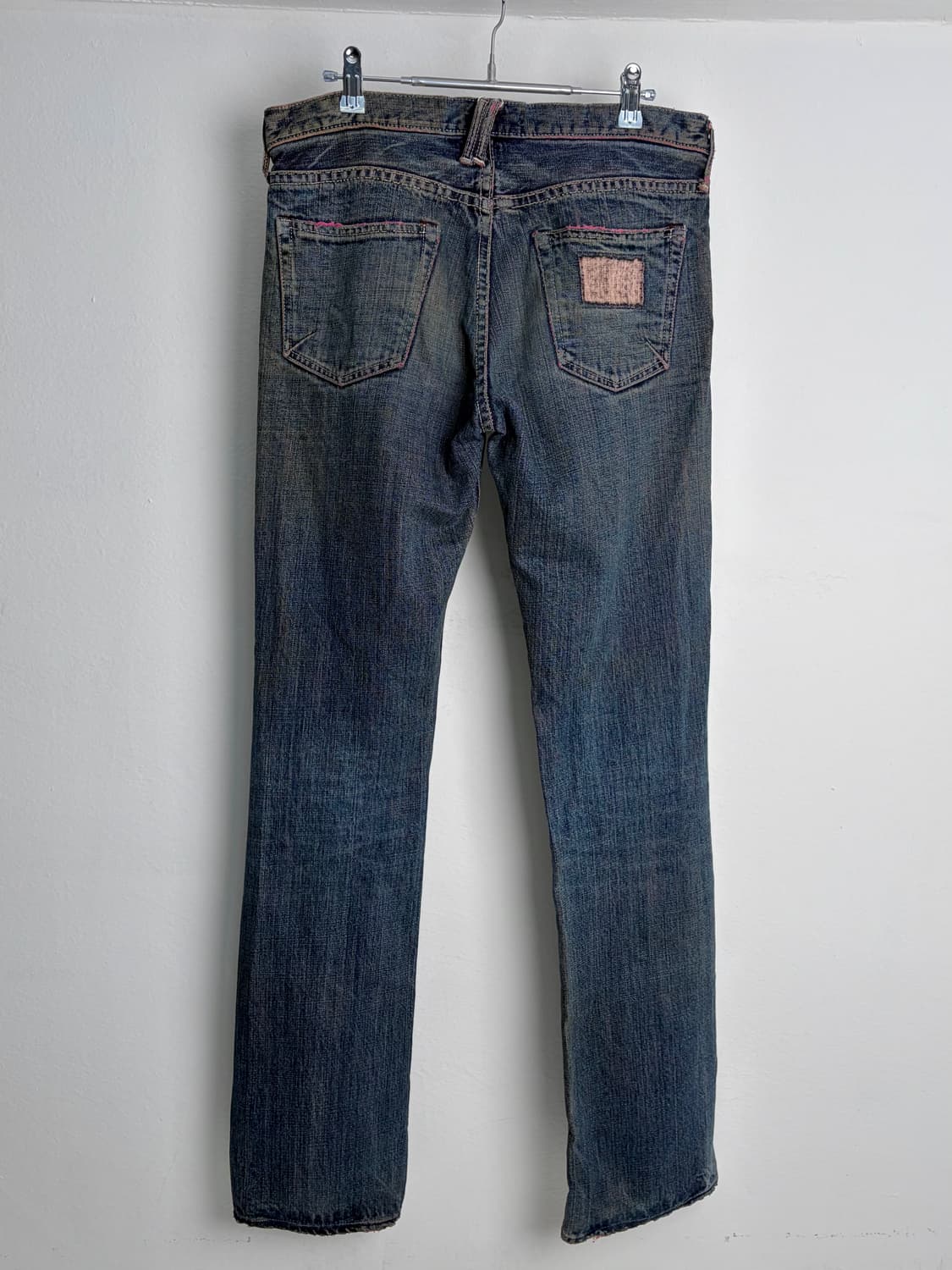 풀카운트 핑크 스티치 데님팬츠 상품이미지5