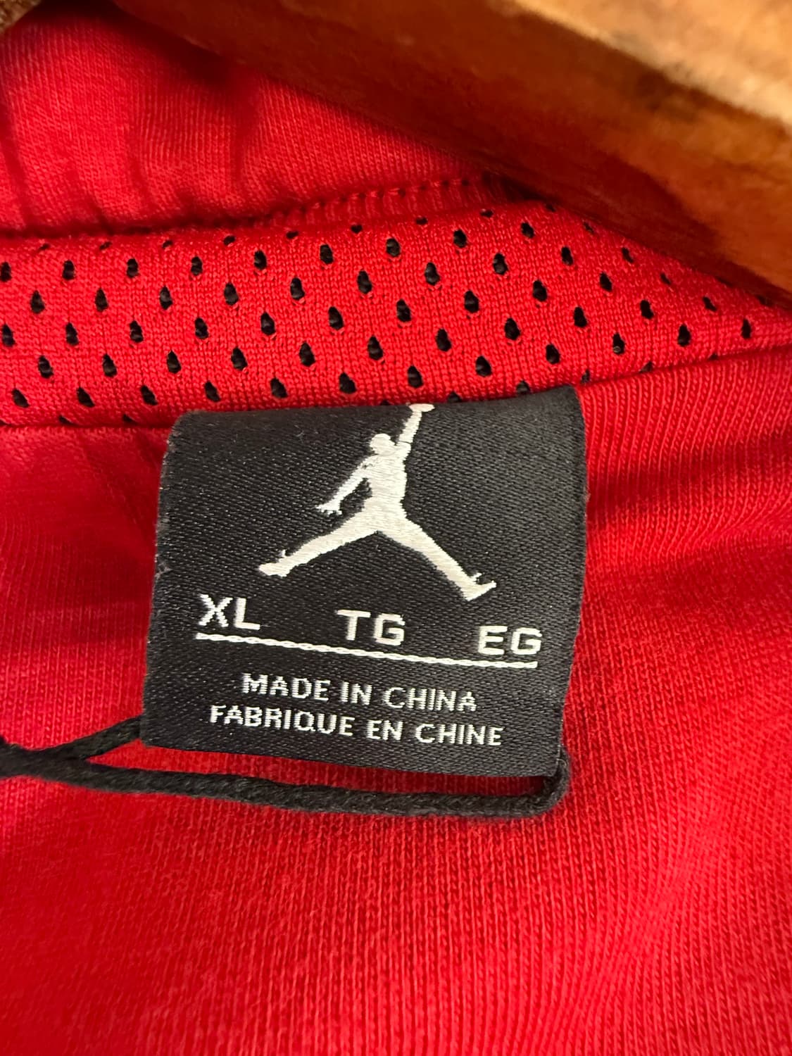 조던 면/나일론 후드 집업 자켓 XL 상품이미지4