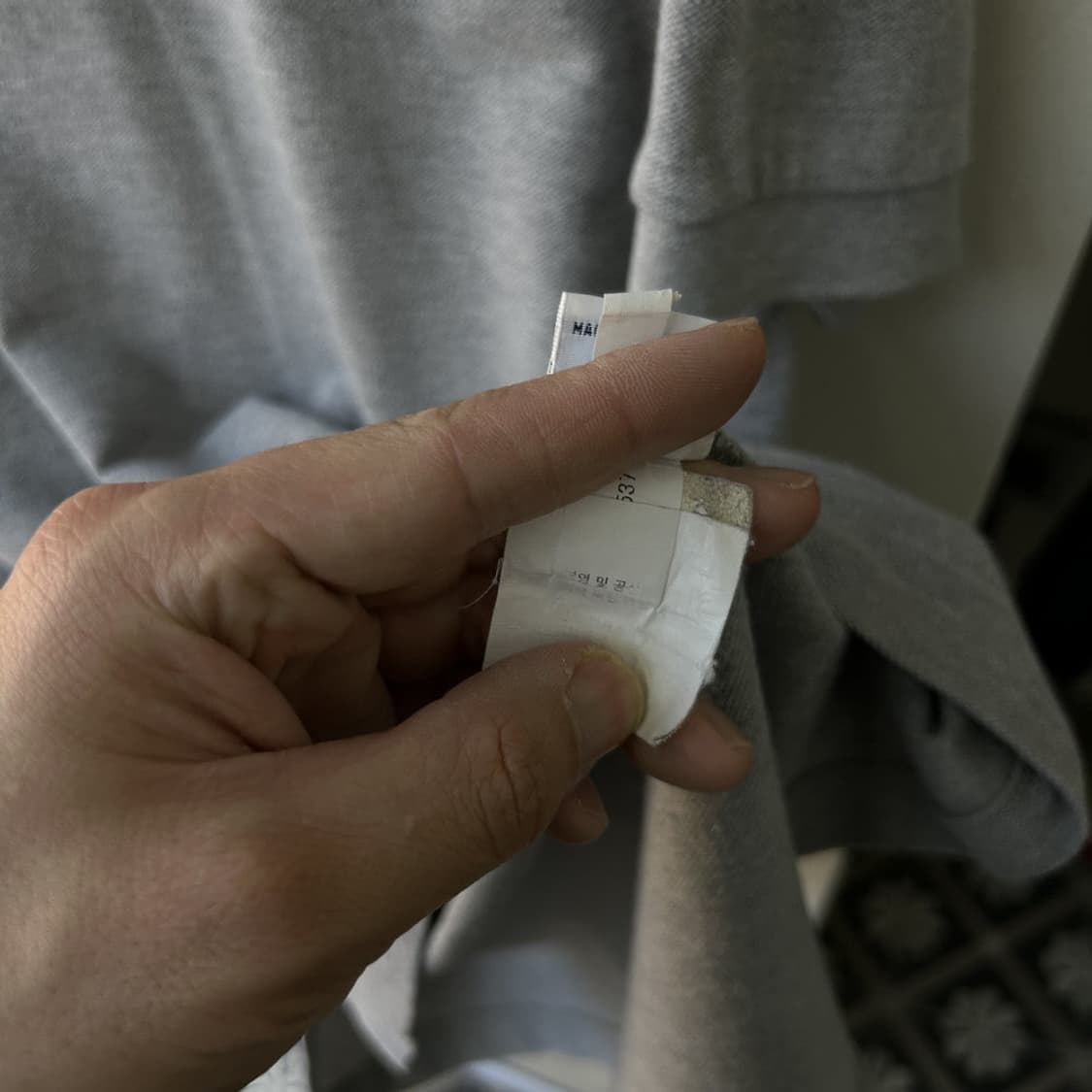 16542 - 폴로 랄프로렌 그레이 반팔 카라티 상품이미지4