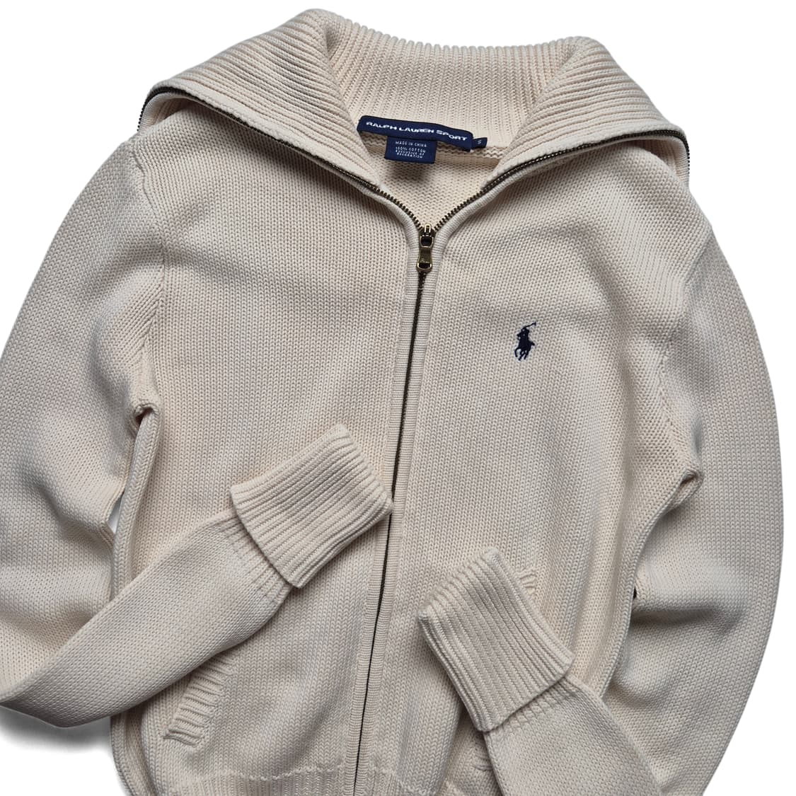 [S] 폴로 랄프로렌 세일러 니트집업 상품이미지1