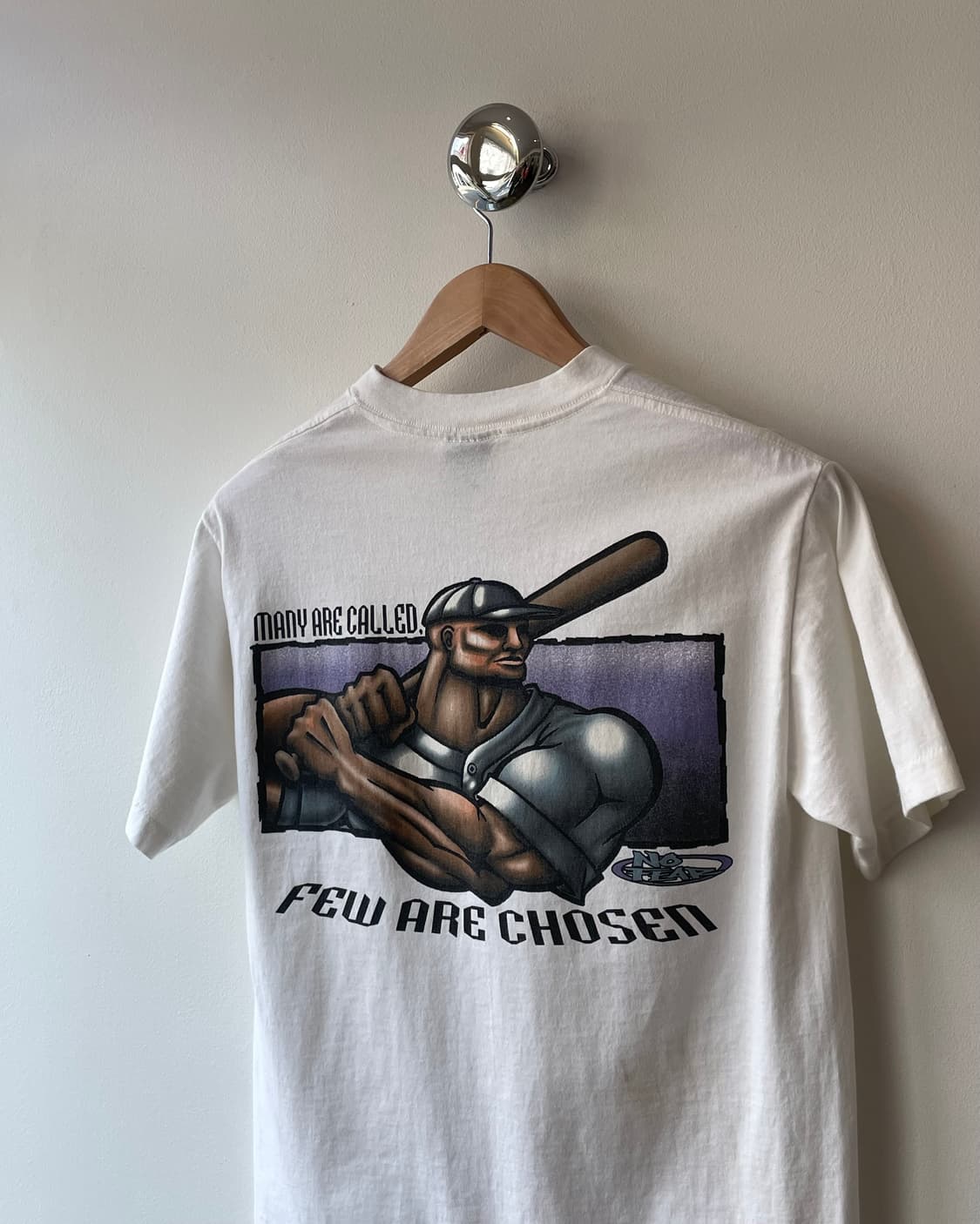 90s USA No Fear “Few are chosen” T-shirt 상품이미지1