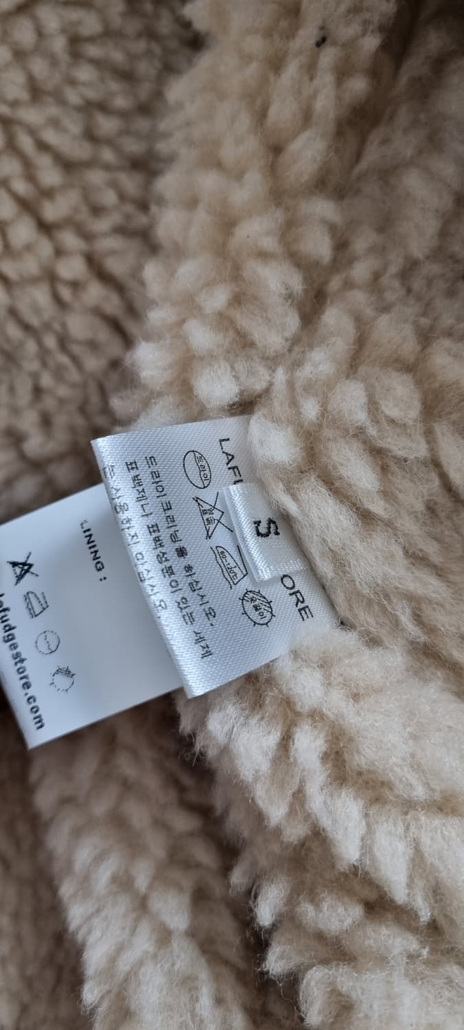 라퍼지 아워맨 버핑레더 양털 자켓 S _ 남성 상품이미지10