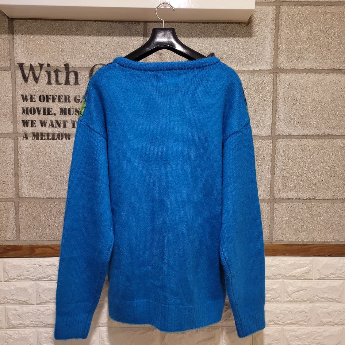 디스이즈네버댓 아가일 가디건 M 상품이미지2