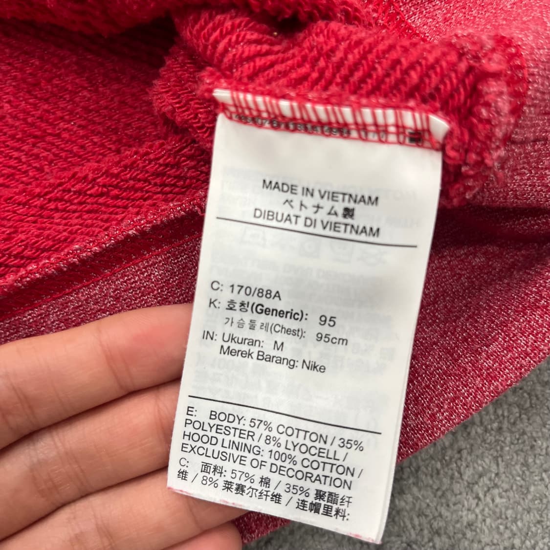 M 나이키 스우시 후드티 상품이미지6