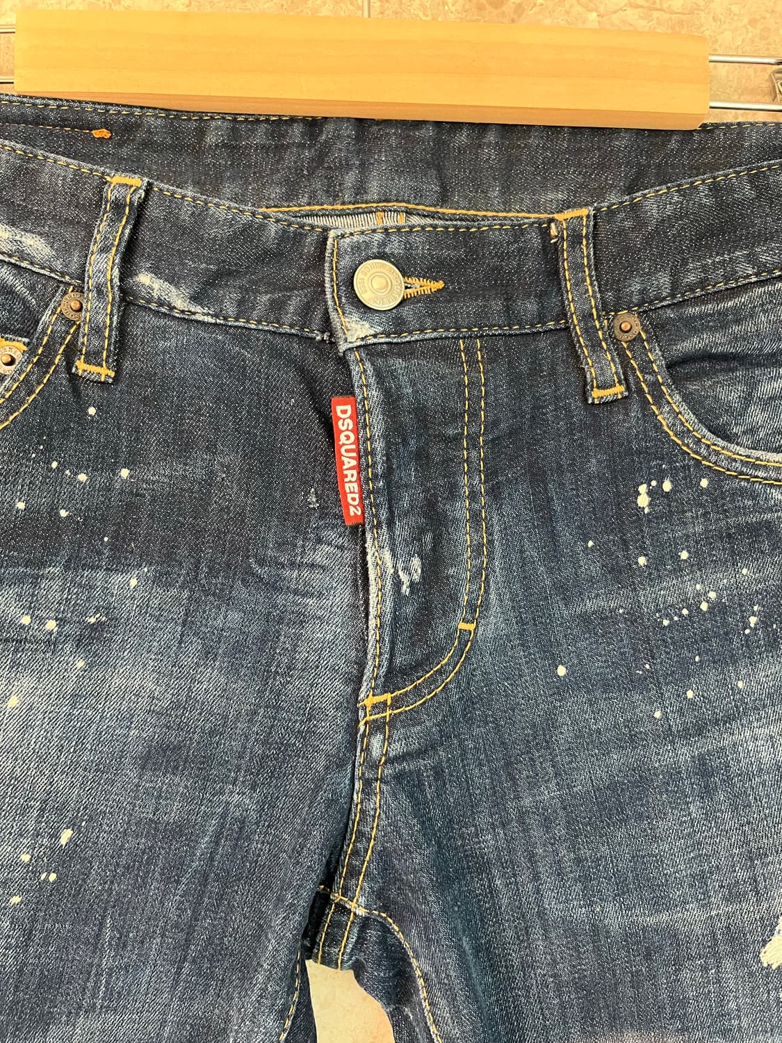 디스퀘어드2 데미지 워싱 청바지 44 정품 상품이미지4