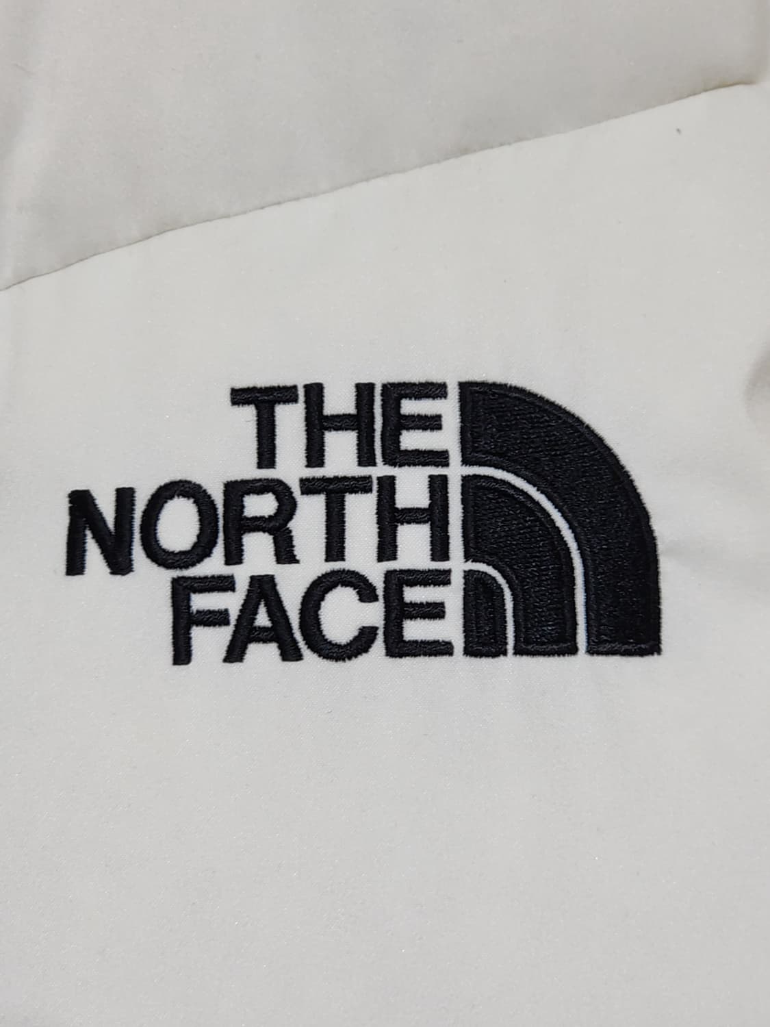 (S) 노스페이스 오리털 롱패딩 점퍼 화이트 다운코트 후드  상품이미지4