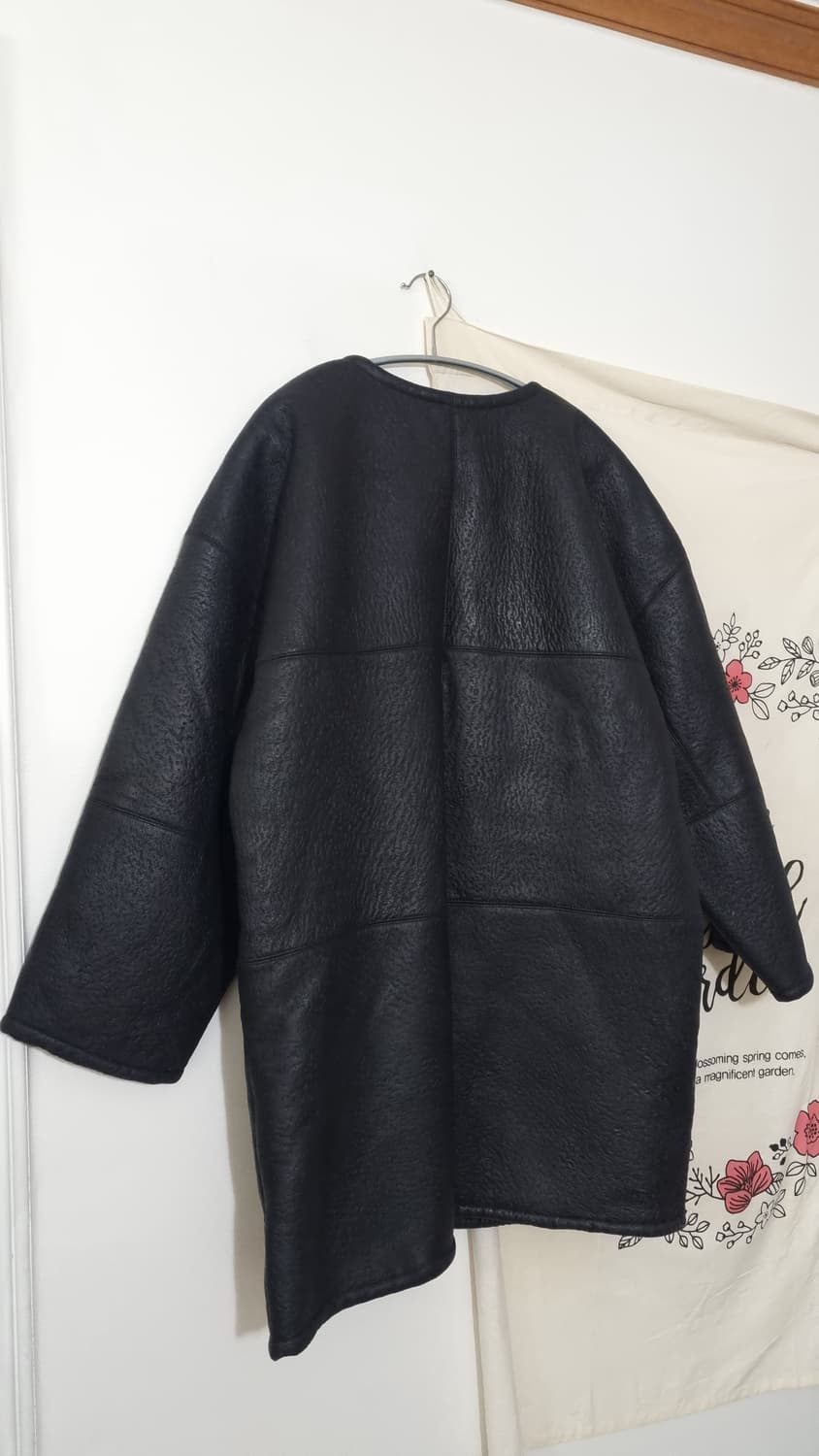 빈티지 천연 양가죽 무스탕 코트 66 상품이미지8