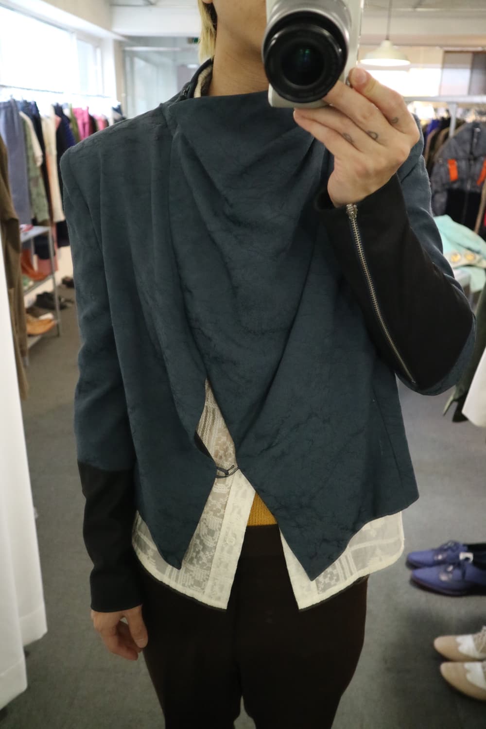 Helmut Lang jacquard  jacket 상품이미지4