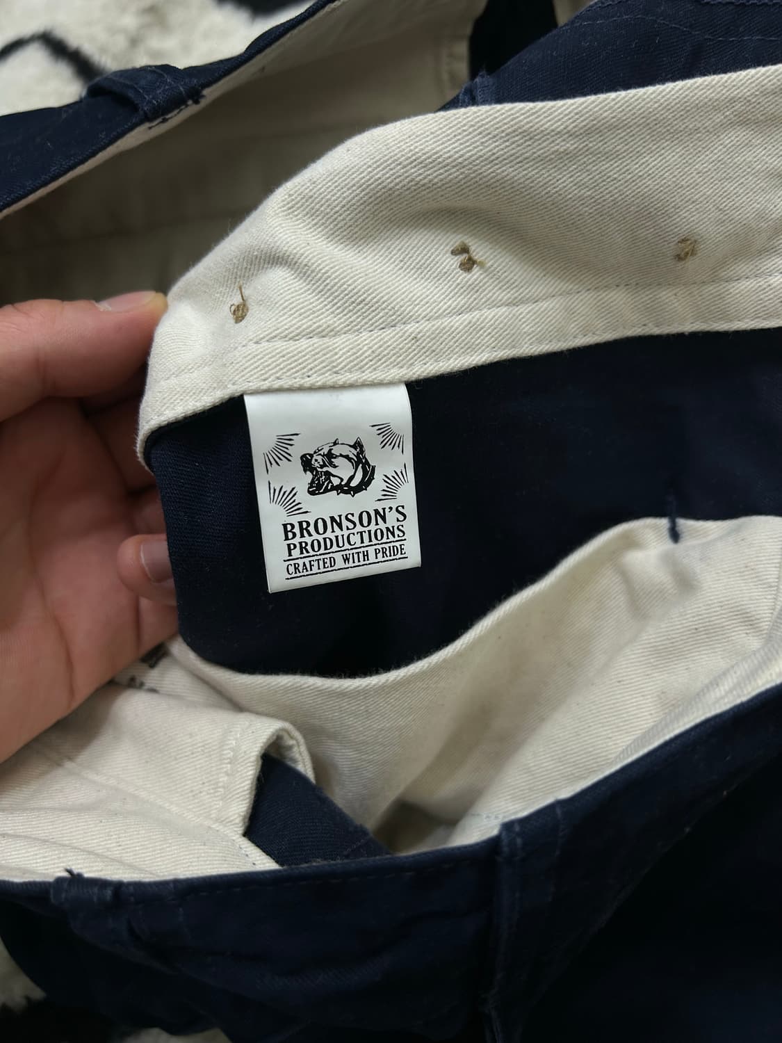 [32]브론슨MFG 치노 팬츠/네이비 상품이미지5