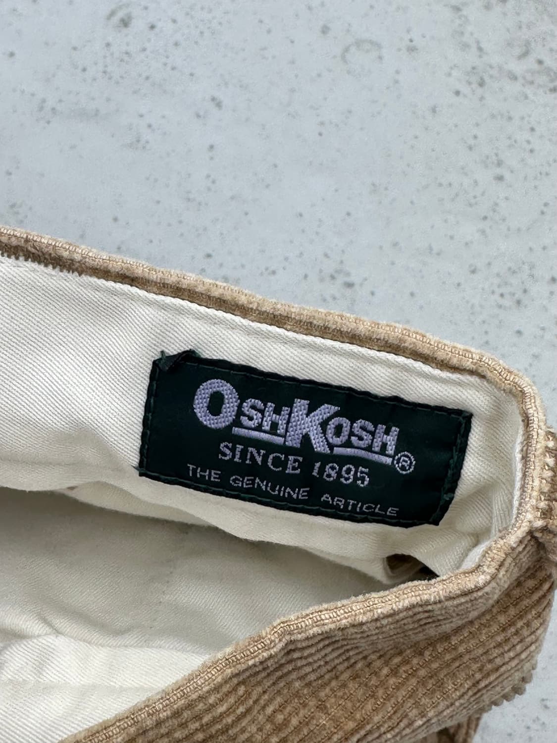 Jp 오시코시 코듀로이 와이드 팬츠 (30) 상품이미지3