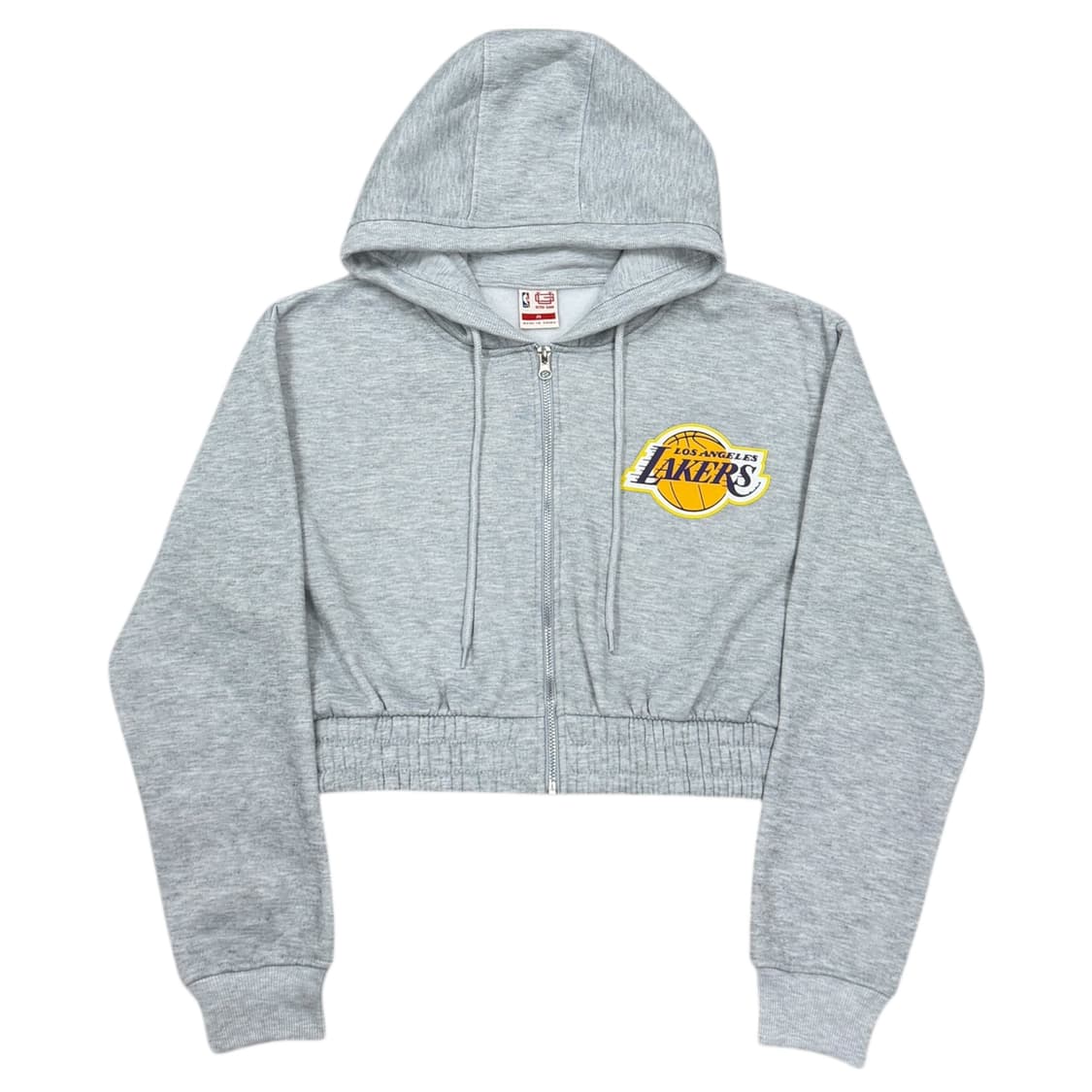NBA 울트라게임 레이커스 크롭 후드집업 헤더 그레이 M 상품이미지1