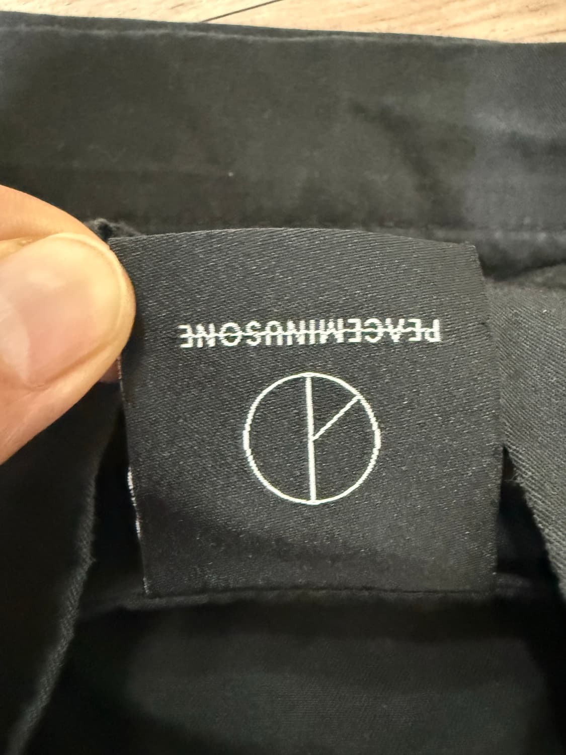 [OS] 피스마이너스원 풀오버 후드 #1 블랙 상품이미지4