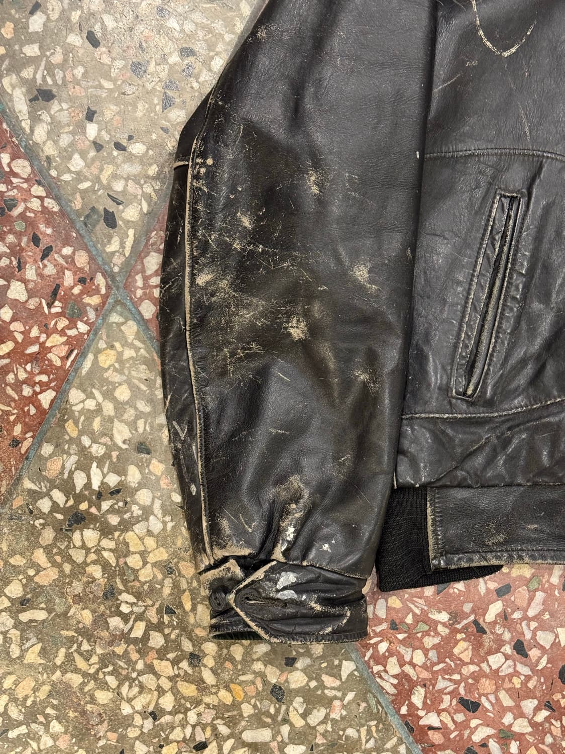 Brent 60s Leather Sports Jacket (42) 상품이미지6