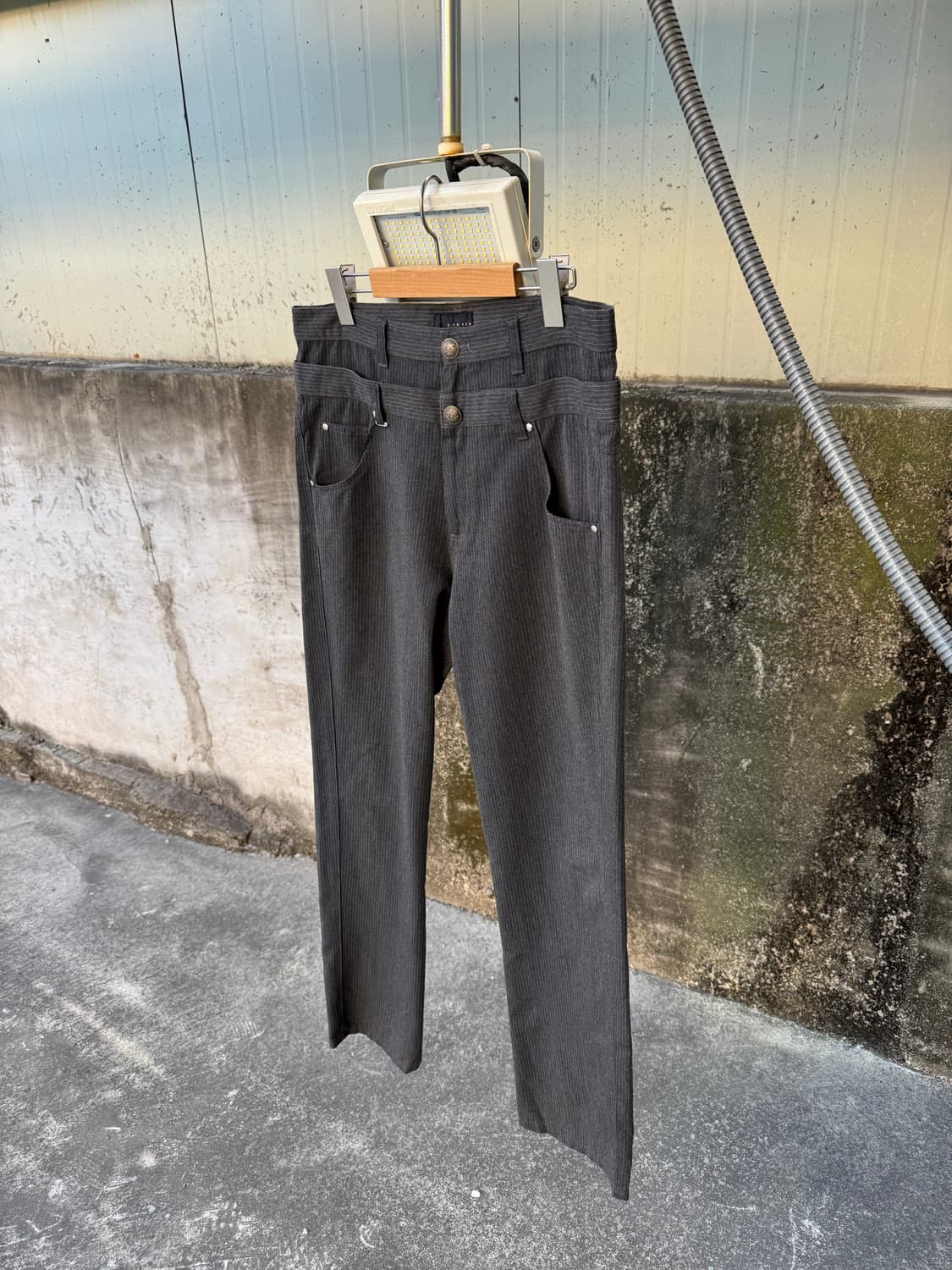 SPINASH 더블 웨이스트 팬츠 상품이미지3