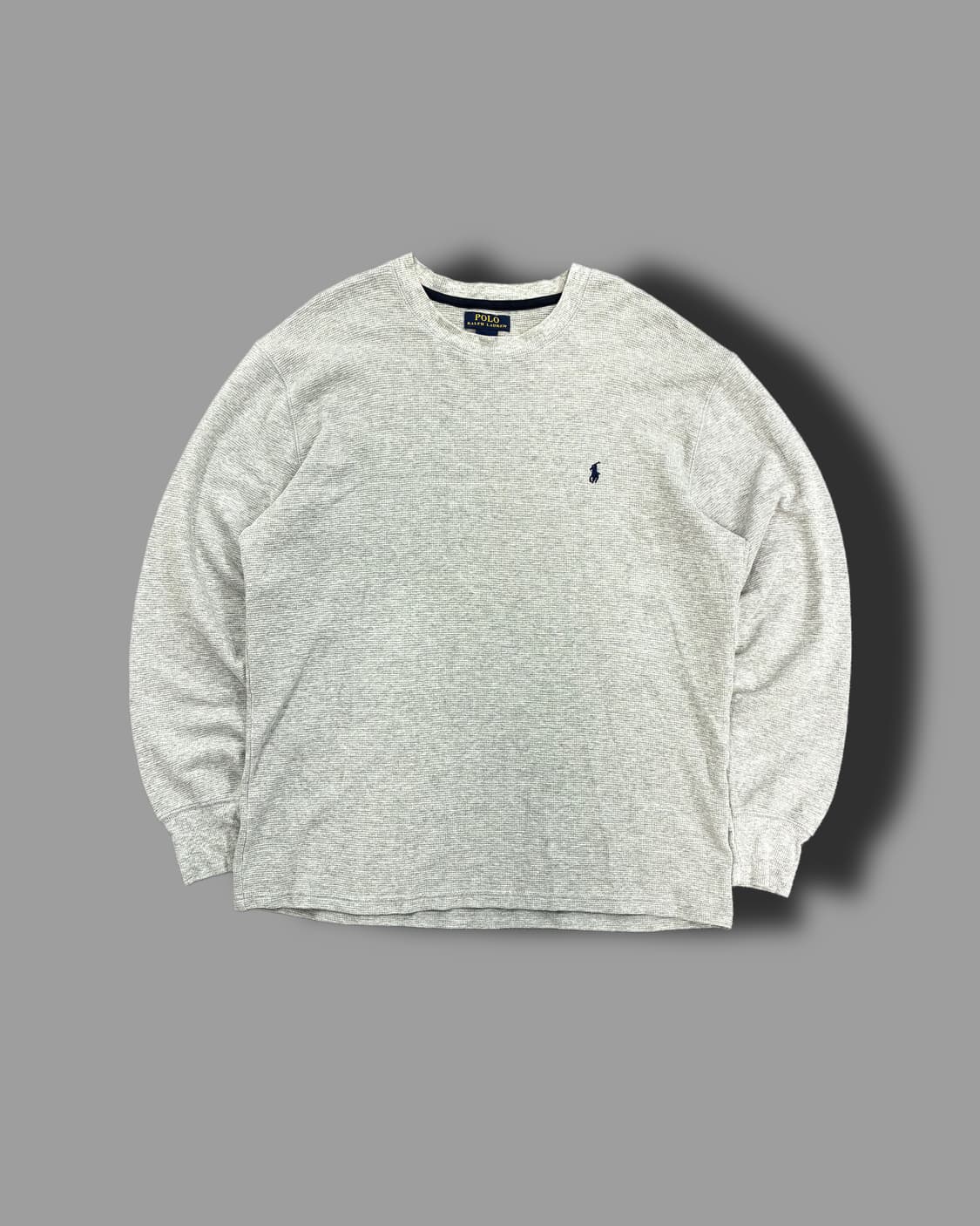 폴로 랄프로렌 그레이 와플티 XL 상품이미지4