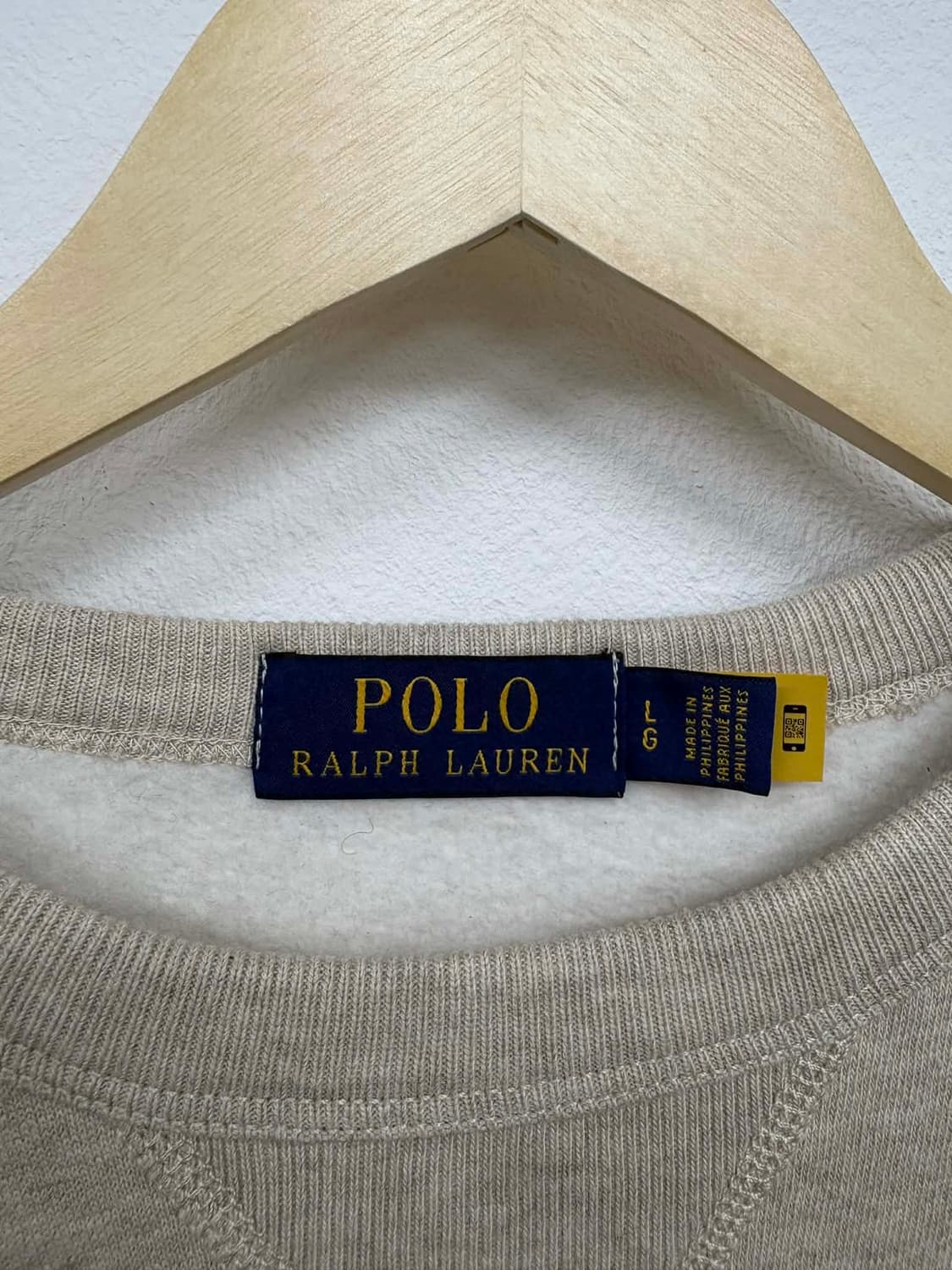 [L] 폴로 랄프로렌 신형 큐알 아치로고 스웻 셔츠 맨투맨 상품이미지5